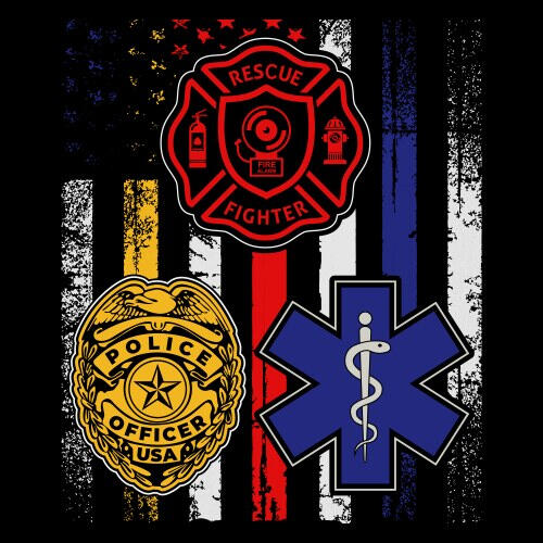First responder logos